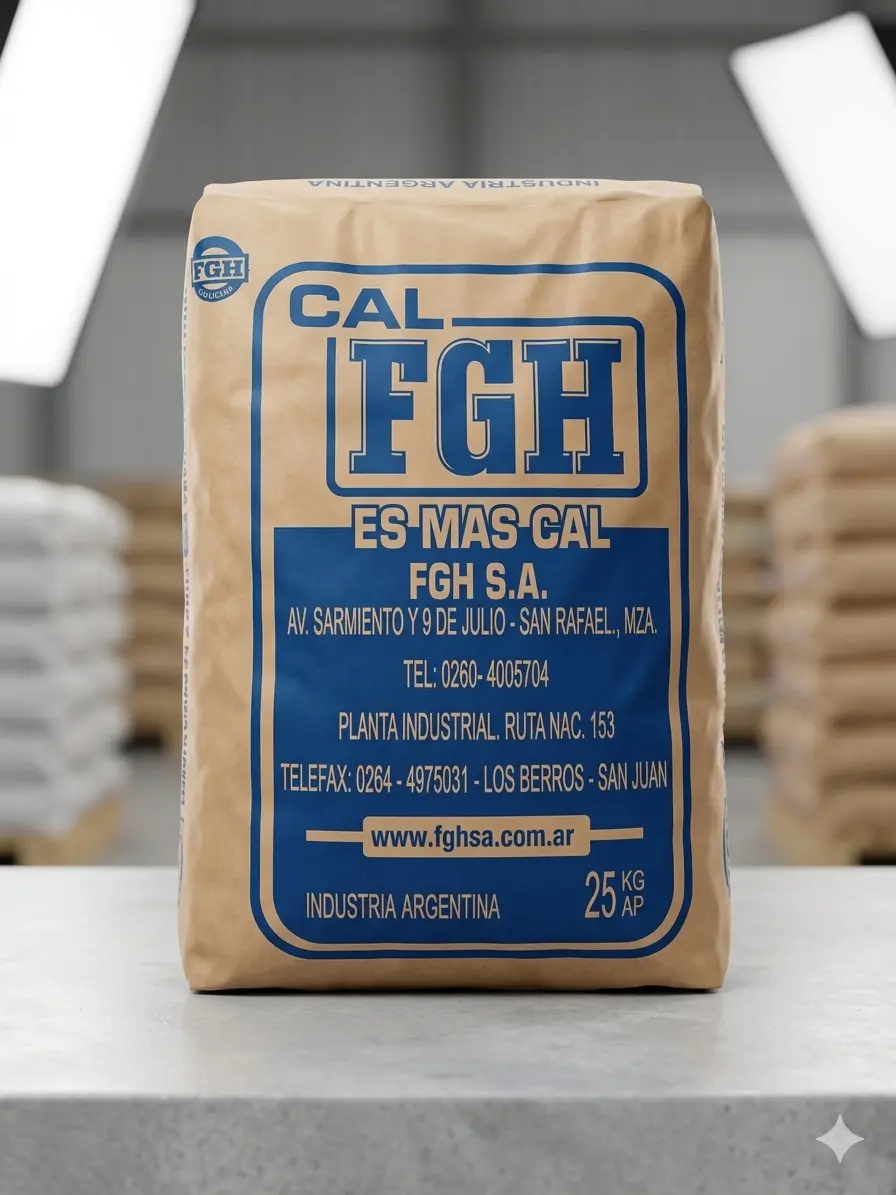 Cal FGH bolsa 25 kg Río Ceballos